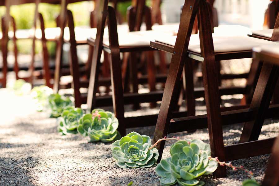 decor allee ceremonie mariage theme cactus plante grasse